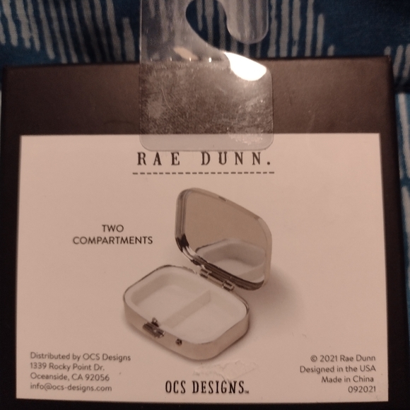 Rae Dunn Pill Box - Picture 2 of 4